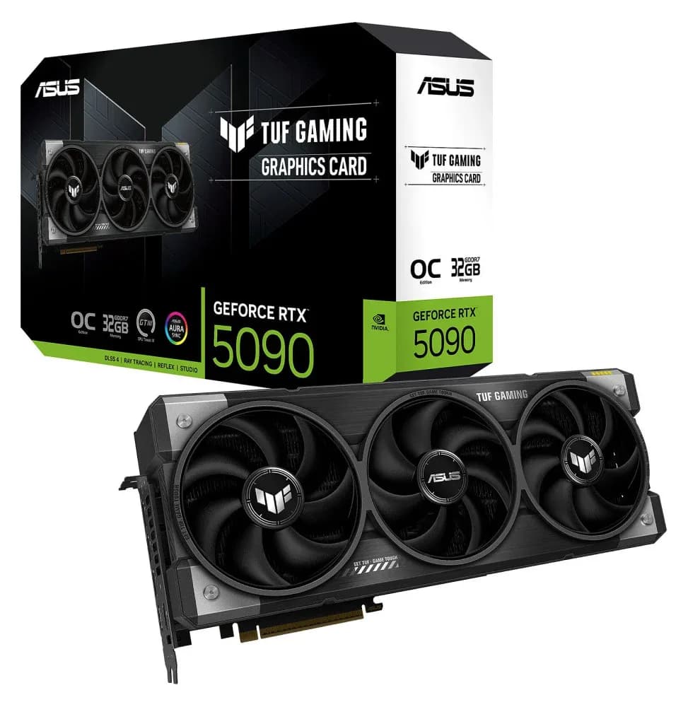 Carte Graphique ASUS TUF Gaming RTX 5090 — 32 Go GDDR7 PCIe 5.0 — GPU Tweak III