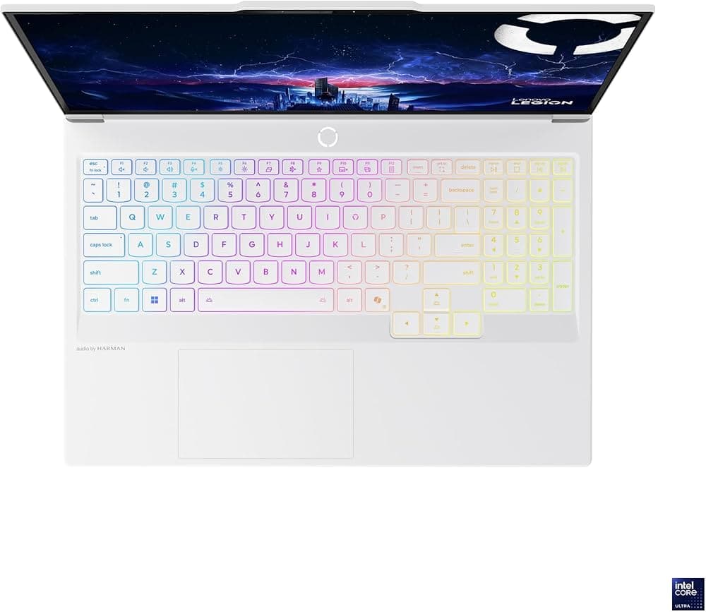 Lenovo Legion 7 16IAX10 AI, écran OLED WQXGA 16 pouces 240 Hz, processeur Intel Ultra 9 275HX, 32 Go de RAM, SSD de 2 To, carte graphique RTX 5070 8 Go GDDR7