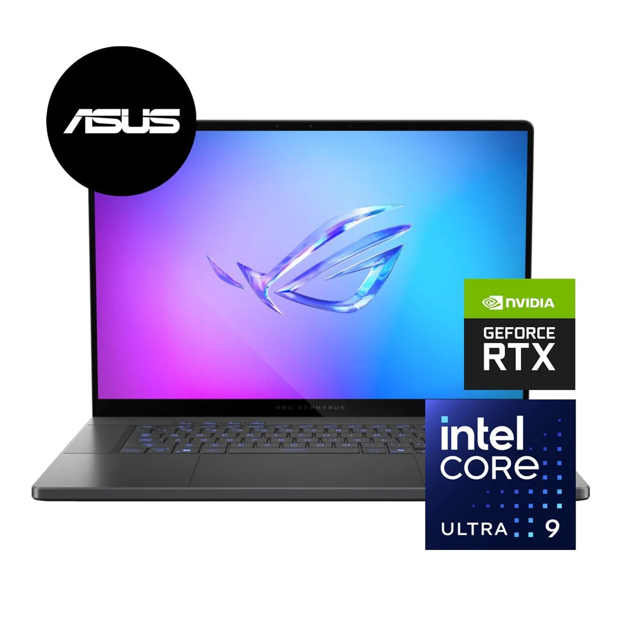 PC Portable ASUS ROG Zephyrus G16 GU605CX — Intel Core Ultra 9 285H / RTX 5090 / 64 Go DDR5 / 2 To / 16" OLED 2.5K 240Hz